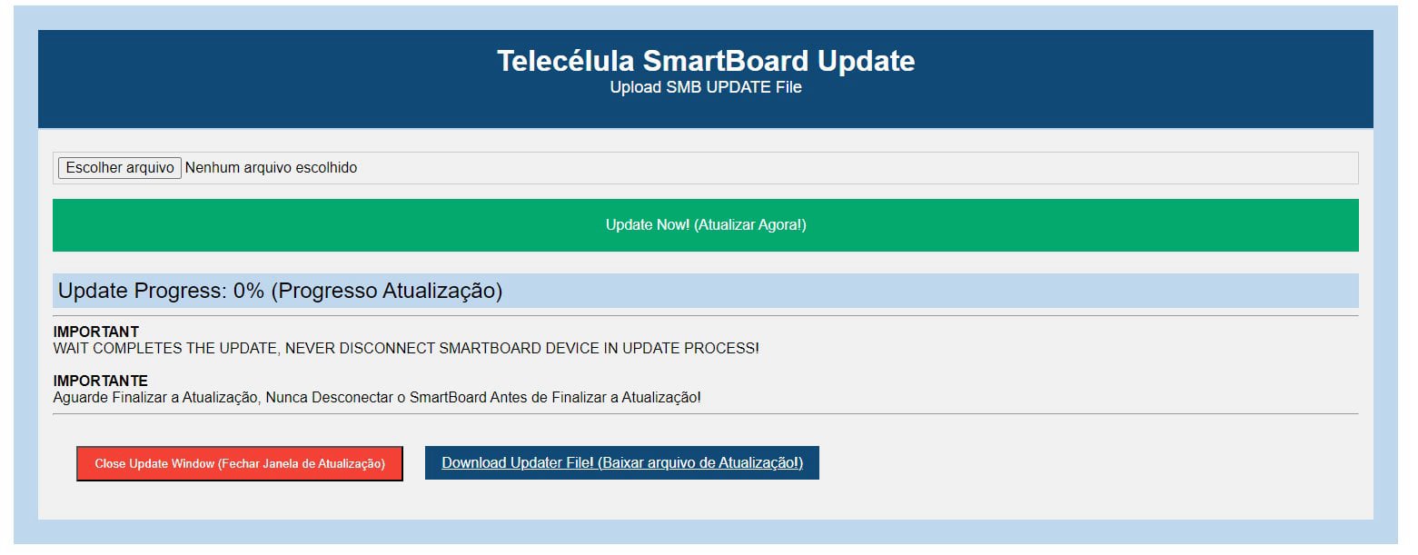 WIFI UPDATE PANEL